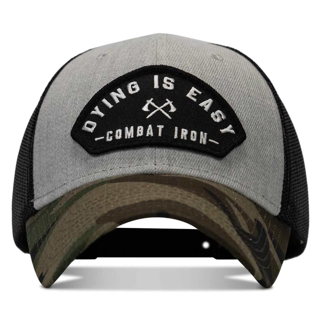 One Revolver Surfboards - Dying Is Easy Arched Patch Snapback Hat HEADWEAR