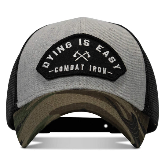 One Revolver Surfboards - Dying Is Easy Arched Patch Snapback Hat HEADWEAR