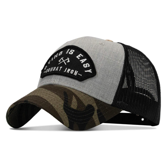One Revolver Surfboards - Dying Is Easy Arch Patch Original Ripstop Snapback Hat HEADWEAR
