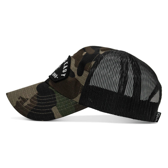 One Revolver Surfboards - Dying Is Easy Arched Patch Tactical Ripstop Mesh Snapback Hat HEADWEAR