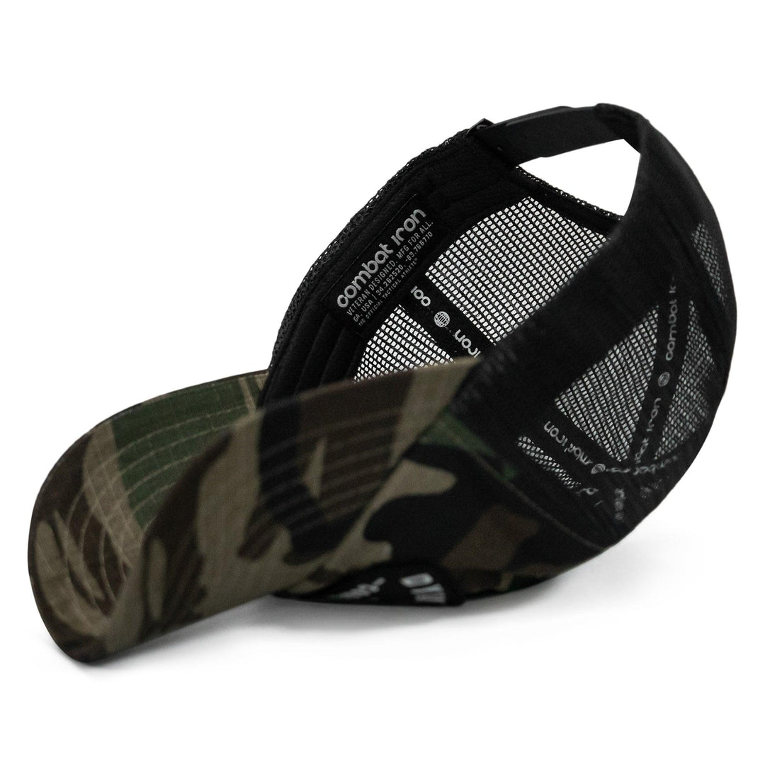 One Revolver Surfboards - Dying Is Easy Arched Patch Tactical Ripstop Mesh Snapback Hat HEADWEAR