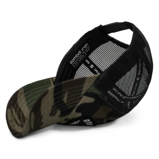 One Revolver Surfboards - Dying Is Easy Arched Patch Tactical Ripstop Mesh Snapback Hat HEADWEAR