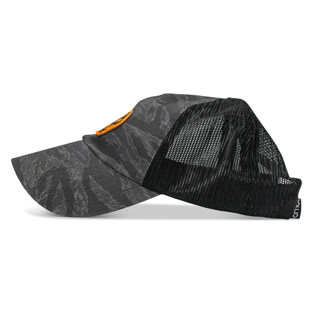 One Revolver Surfboards - Dying Is Easy, Living Is Hard Patch Tactical Ripstop Mesh Snapback Hat HEADWEAR