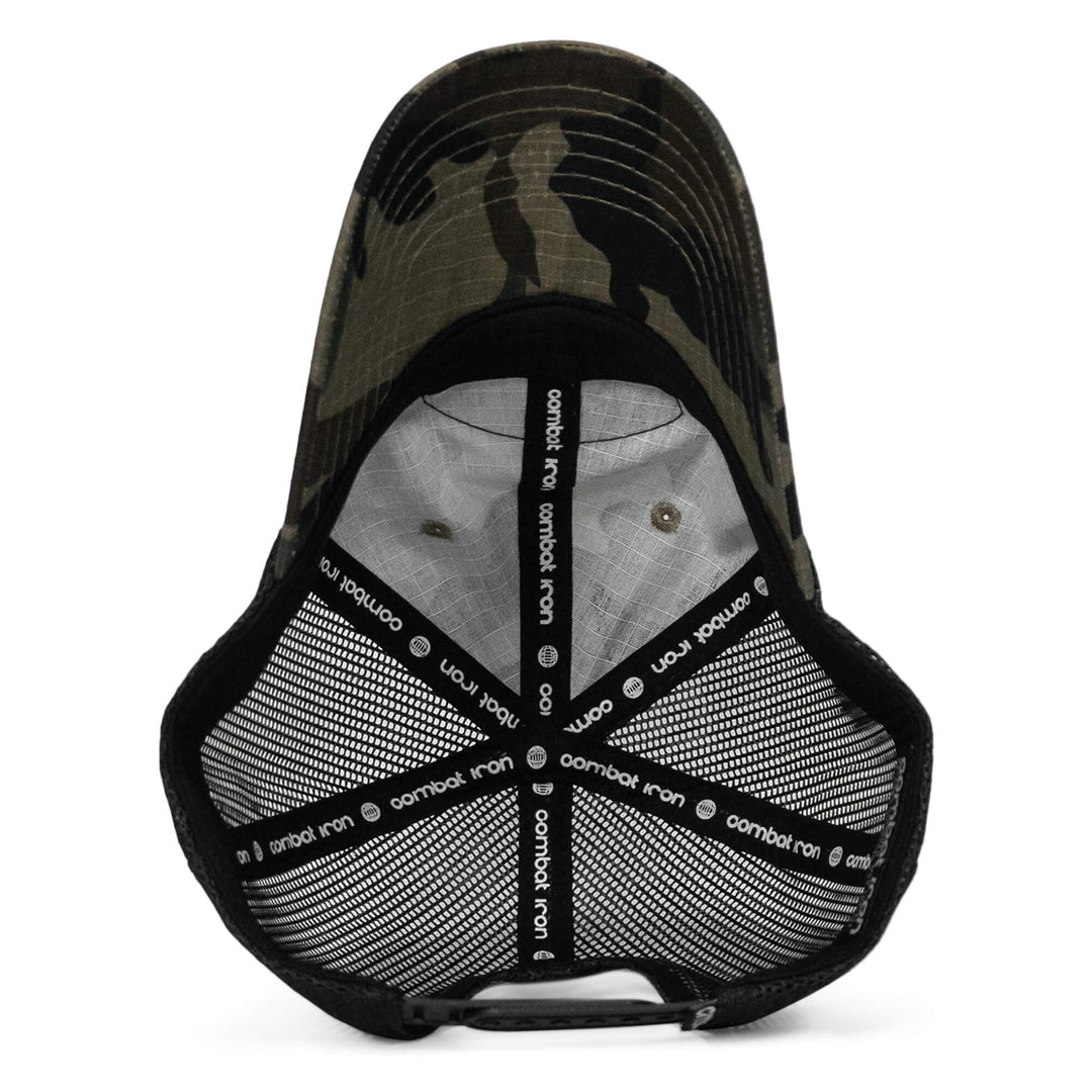 One Revolver Surfboards - Dying Is Easy, Living Is Hard Patch Tactical Ripstop Mesh Snapback Hat HEADWEAR