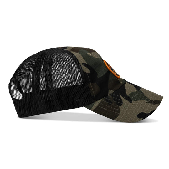 One Revolver Surfboards - Dying Is Easy, Living Is Hard Patch Tactical Ripstop Mesh Snapback Hat HEADWEAR