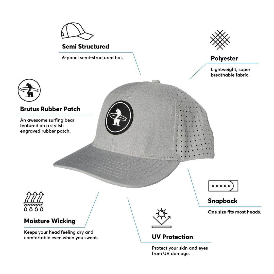 Diego Performance Snapback Hat - Headwear - One Revolver Surfboards