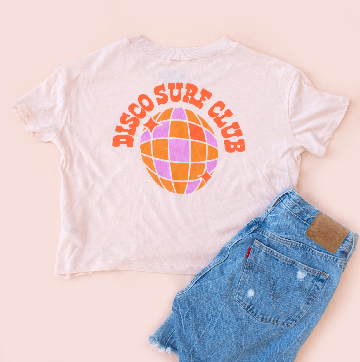 Disco Surf Club Boxy Tee - One Revolver Surfboards