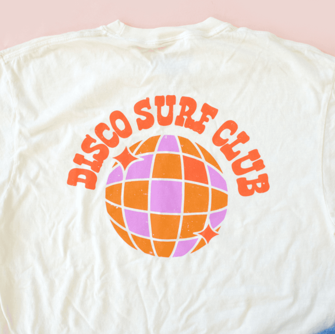 Disco Surf Club Unisex Tee - One Revolver Surfboards