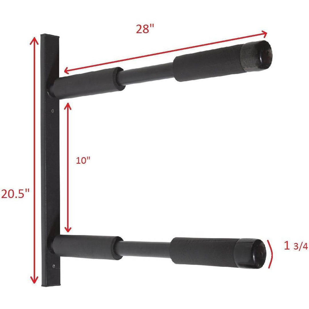Double SUP & Longboard Paddleboard Wall Storage Rack - Surf Racks - One Revolver Surfboards