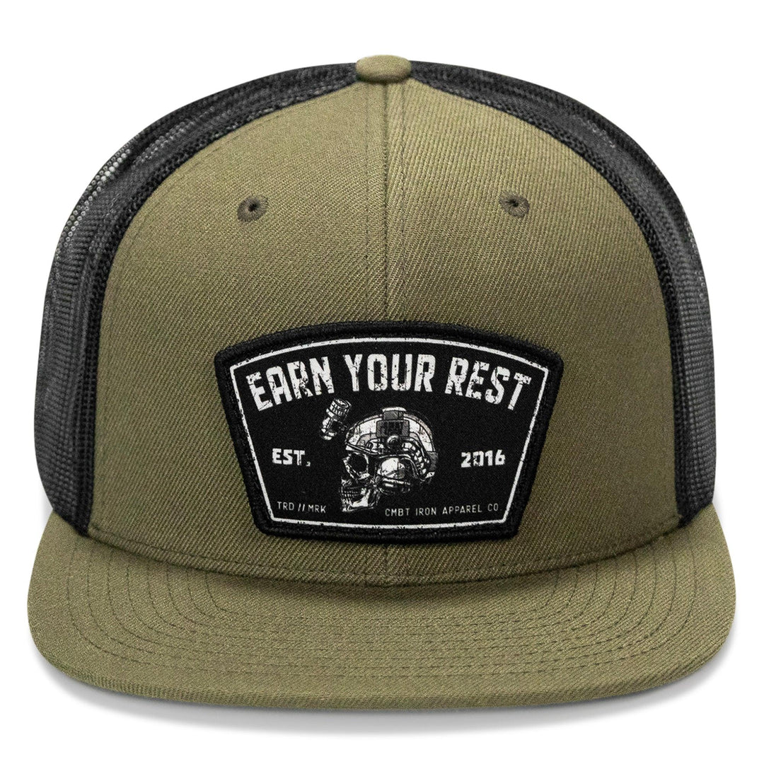 One Revolver Surfboards - Earn Your Rest Flatbill SnapBack Hat HEADWEAR