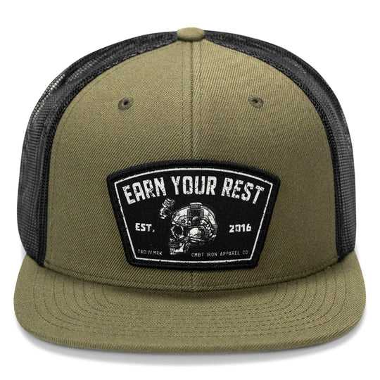 One Revolver Surfboards - Earn Your Rest Flatbill SnapBack Hat HEADWEAR