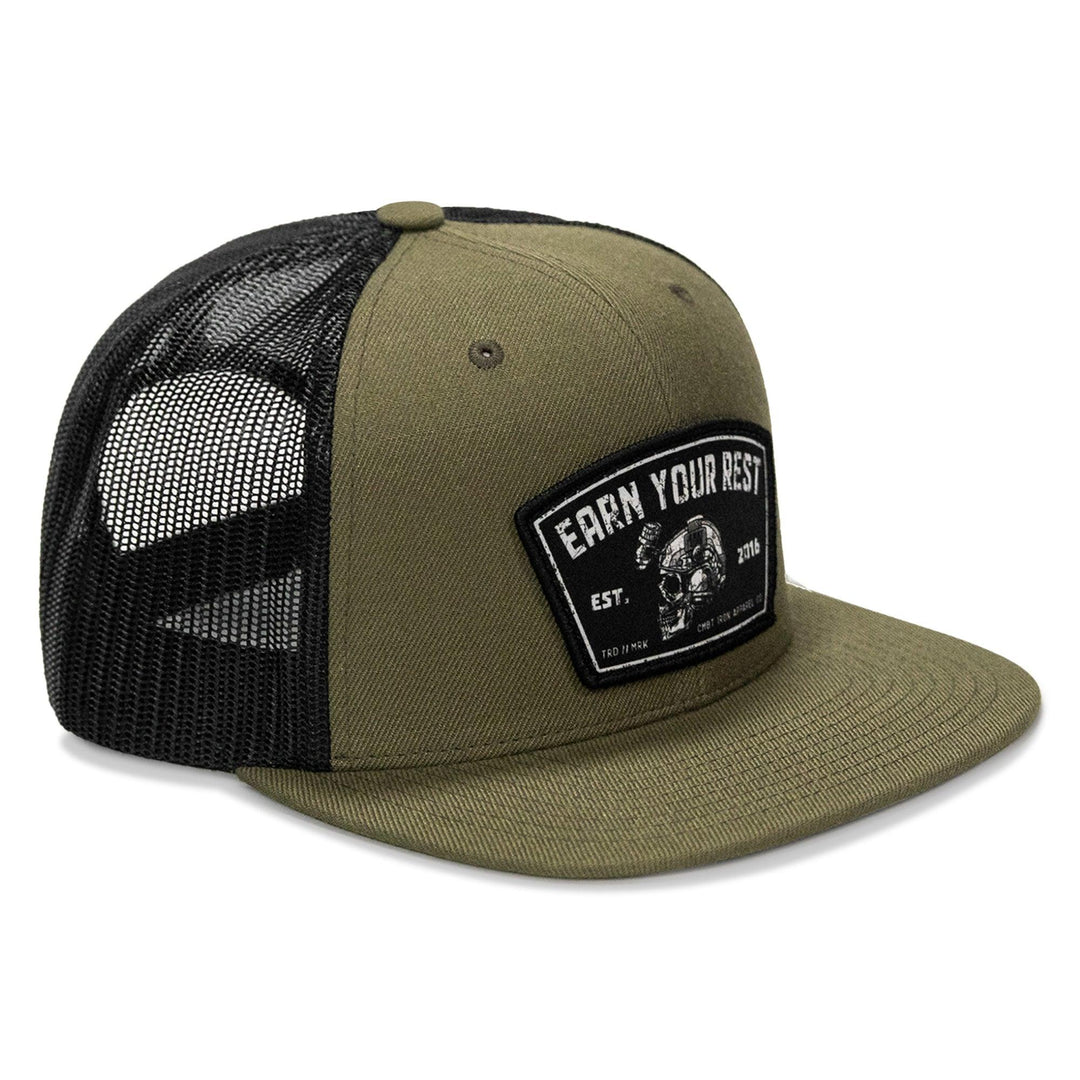 One Revolver Surfboards - Earn Your Rest Flatbill SnapBack Hat HEADWEAR