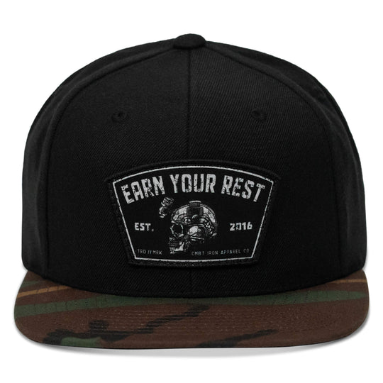 One Revolver Surfboards - Earn Your Rest Flatbill SnapBack Hat HEADWEAR