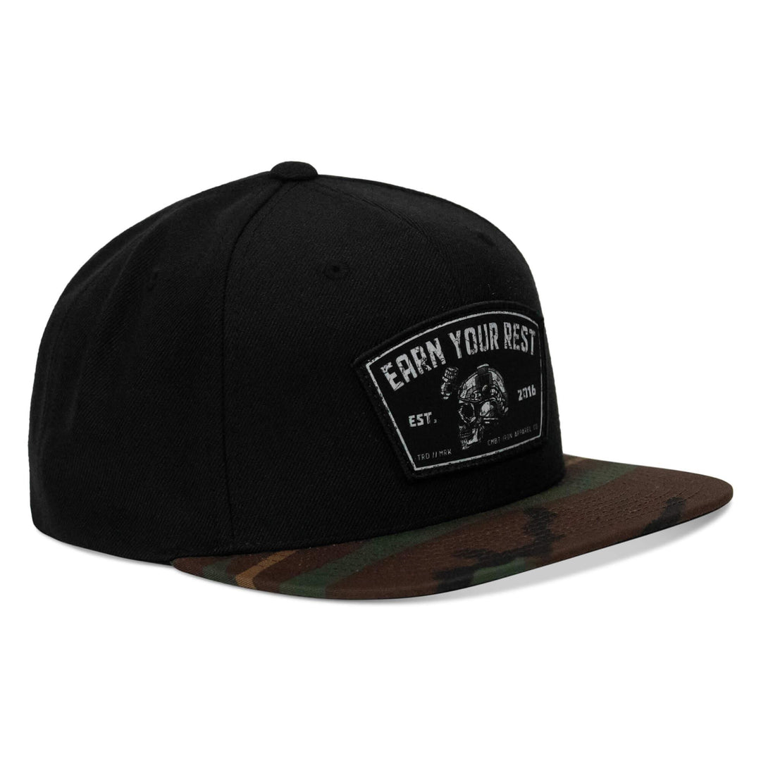 One Revolver Surfboards - Earn Your Rest Flatbill SnapBack Hat HEADWEAR