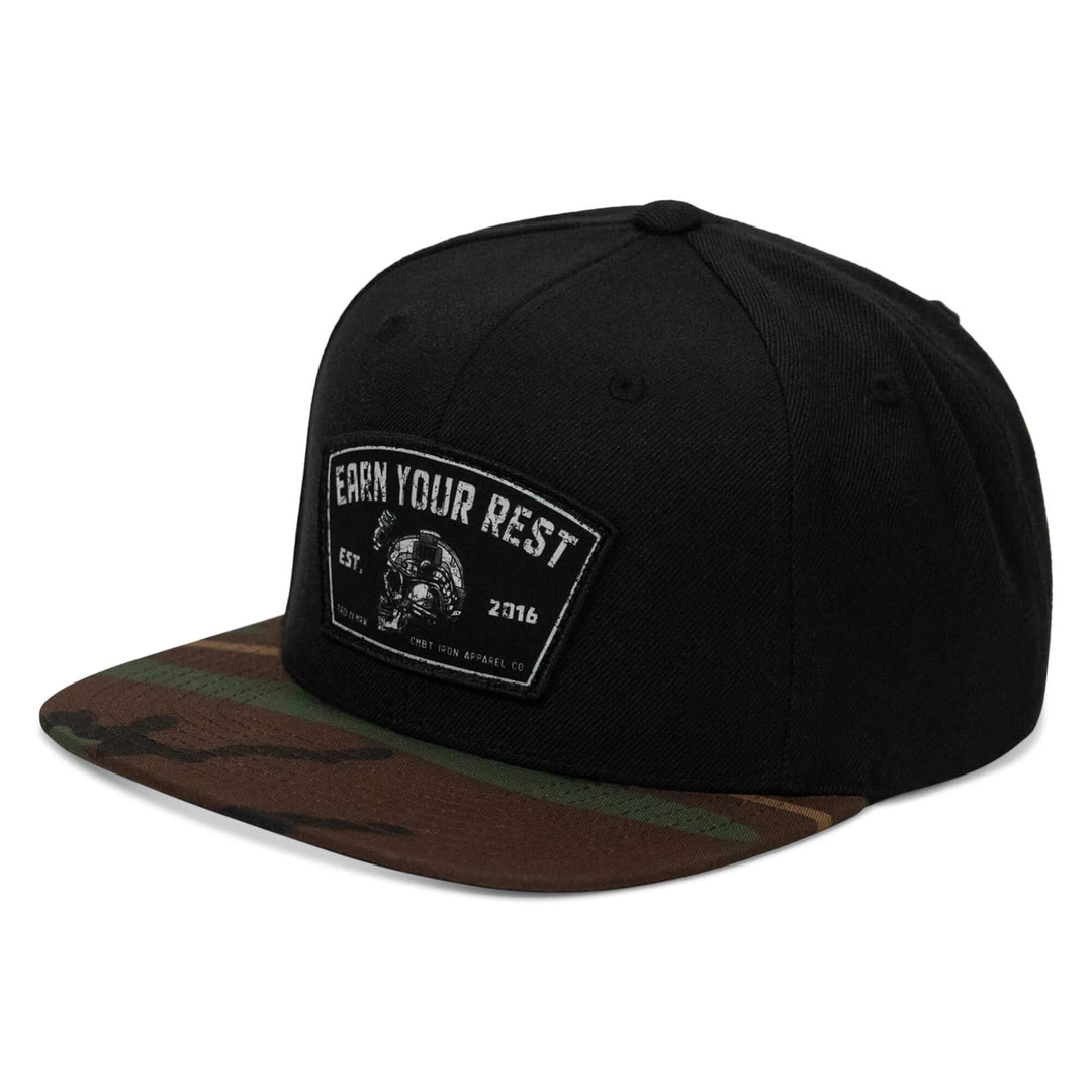 One Revolver Surfboards - Earn Your Rest Flatbill SnapBack Hat HEADWEAR