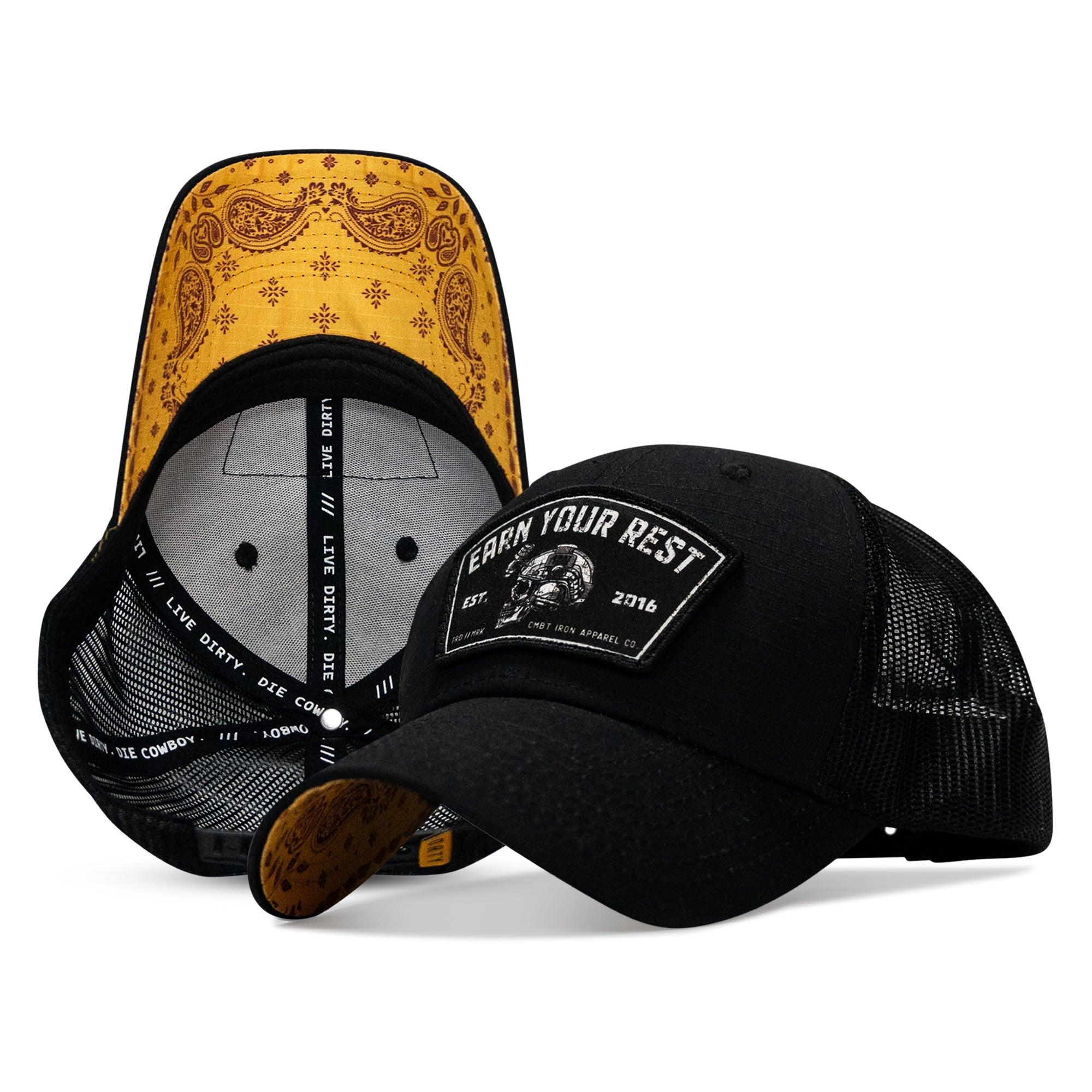 One Revolver Surfboards - Earn Your Rest Patch Original Ripstop Snapback Hat HEADWEAR