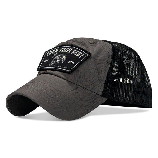 One Revolver Surfboards - Earn Your Rest Patch Tactical Ripstop Mesh Snapback Hat HEADWEAR