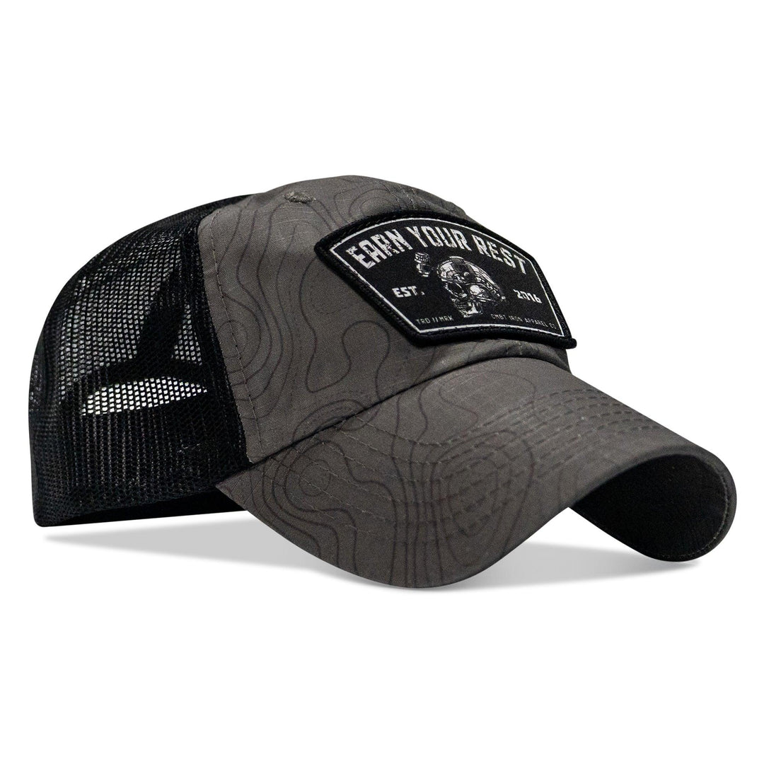 One Revolver Surfboards - Earn Your Rest Patch Tactical Ripstop Mesh Snapback Hat HEADWEAR