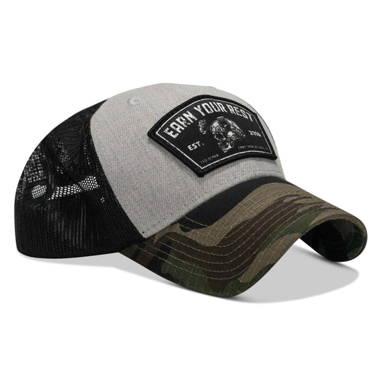 One Revolver Surfboards - Earn Your Rest Patch Original Ripstop Snapback Hat HEADWEAR