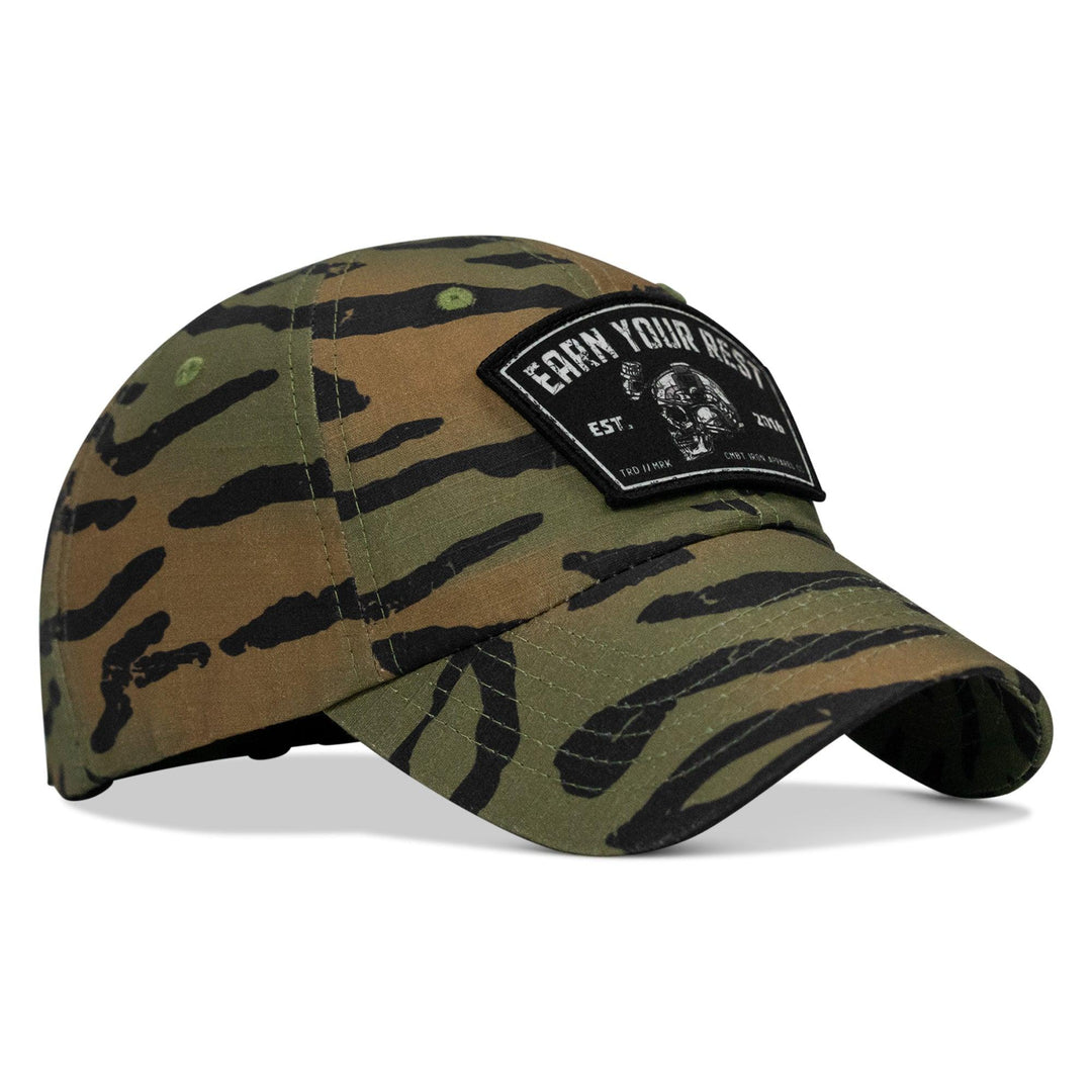 One Revolver Surfboards - Earn Your Rest Patch Tactical Ripstop Mesh Snapback Hat HEADWEAR