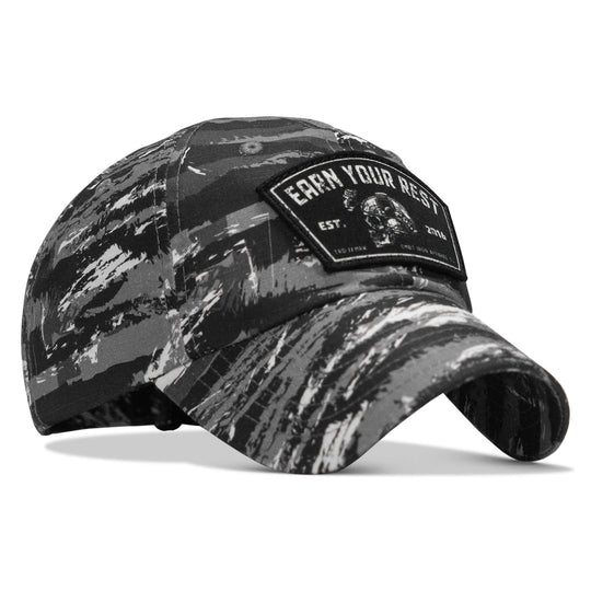 One Revolver Surfboards - Earn Your Rest Patch Tactical Ripstop Mesh Snapback Hat HEADWEAR
