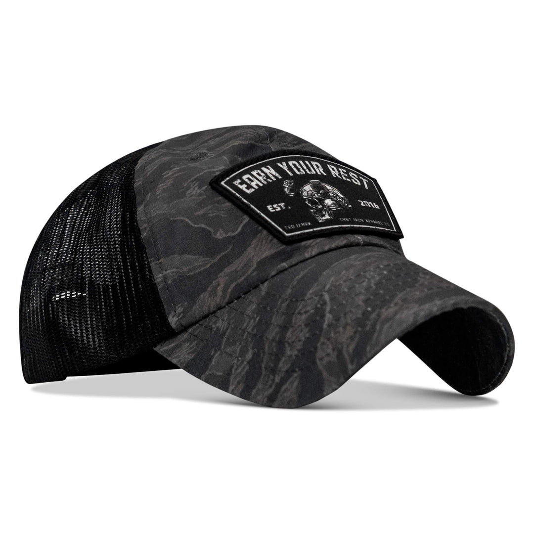 One Revolver Surfboards - Earn Your Rest Patch Tactical Ripstop Mesh Snapback Hat HEADWEAR