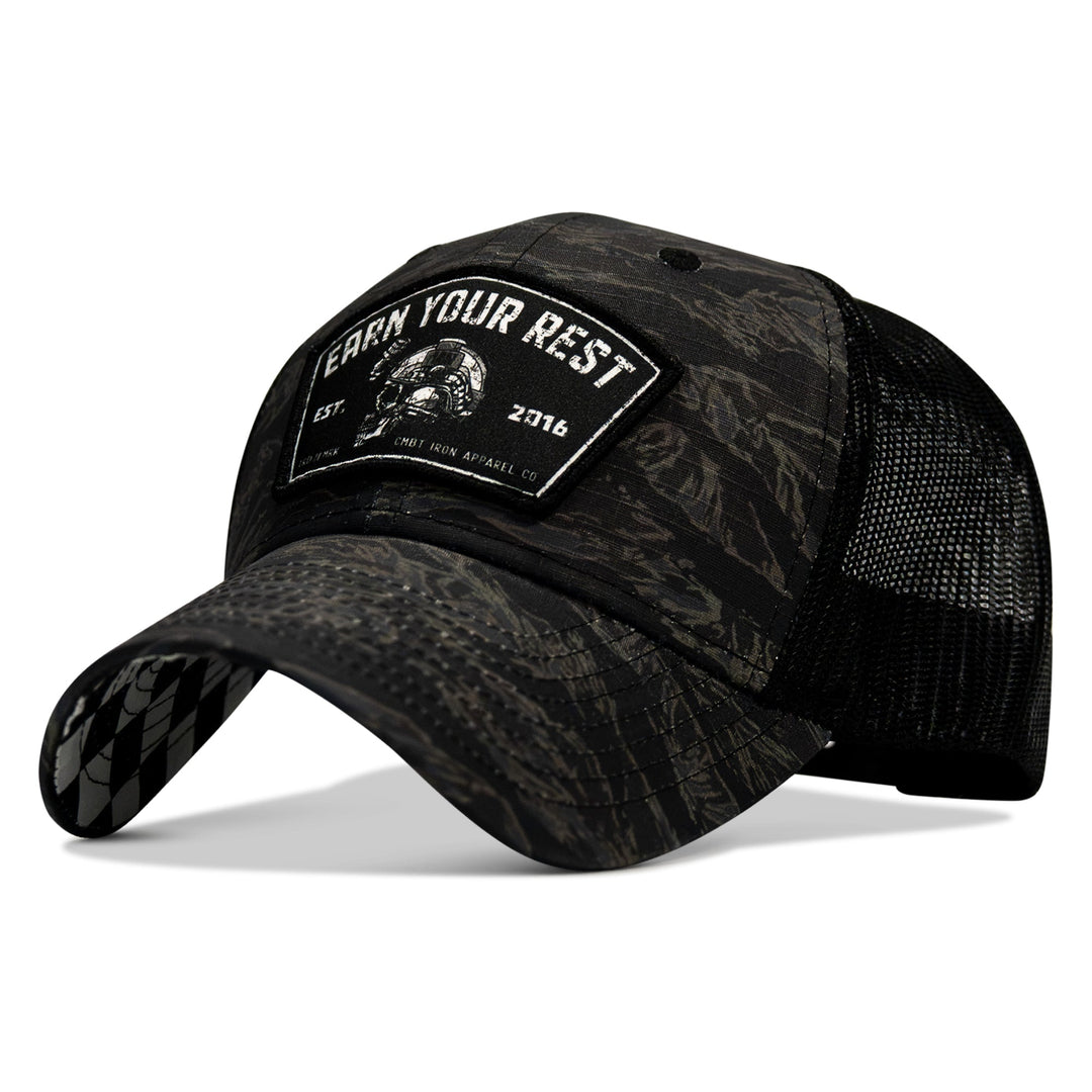 Earn Your Rest Patch Original Ripstop Snapback Hat