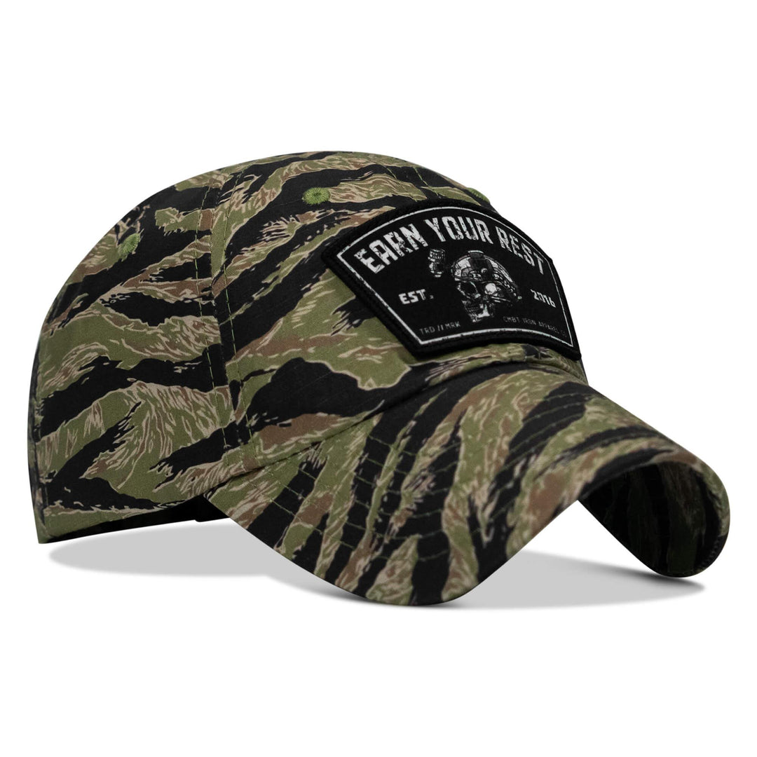 One Revolver Surfboards - Earn Your Rest Patch Tactical Ripstop Mesh Snapback Hat HEADWEAR