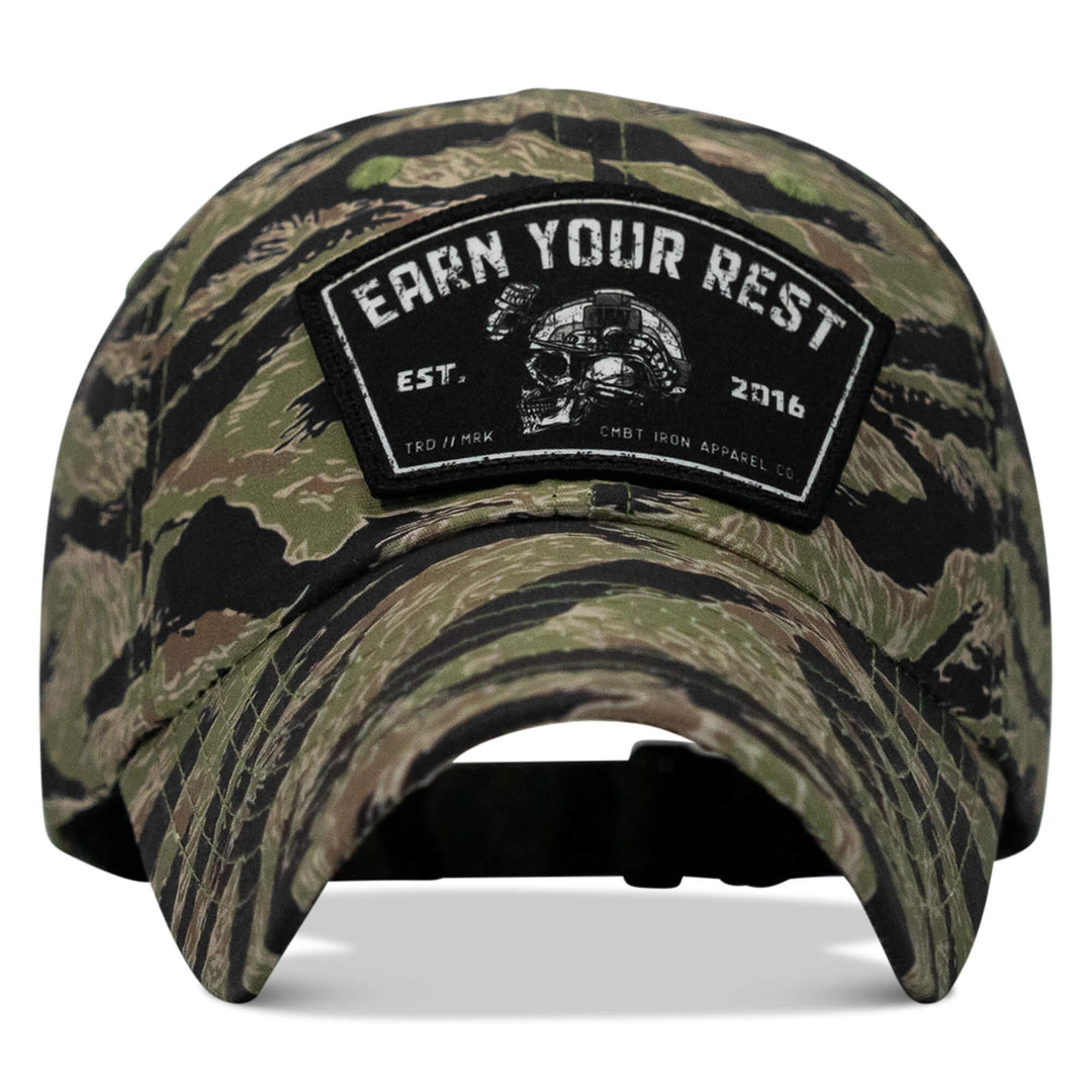One Revolver Surfboards - Earn Your Rest Patch Tactical Ripstop Mesh Snapback Hat HEADWEAR
