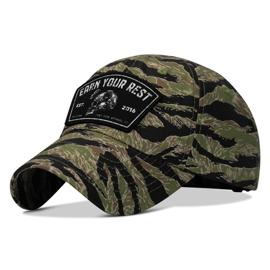One Revolver Surfboards - Earn Your Rest Patch Tactical Ripstop Mesh Snapback Hat HEADWEAR