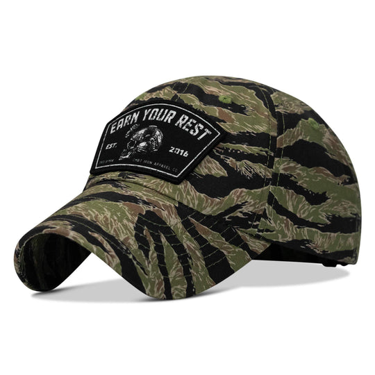 One Revolver Surfboards - Earn Your Rest Patch Tactical Ripstop Mesh Snapback Hat HEADWEAR