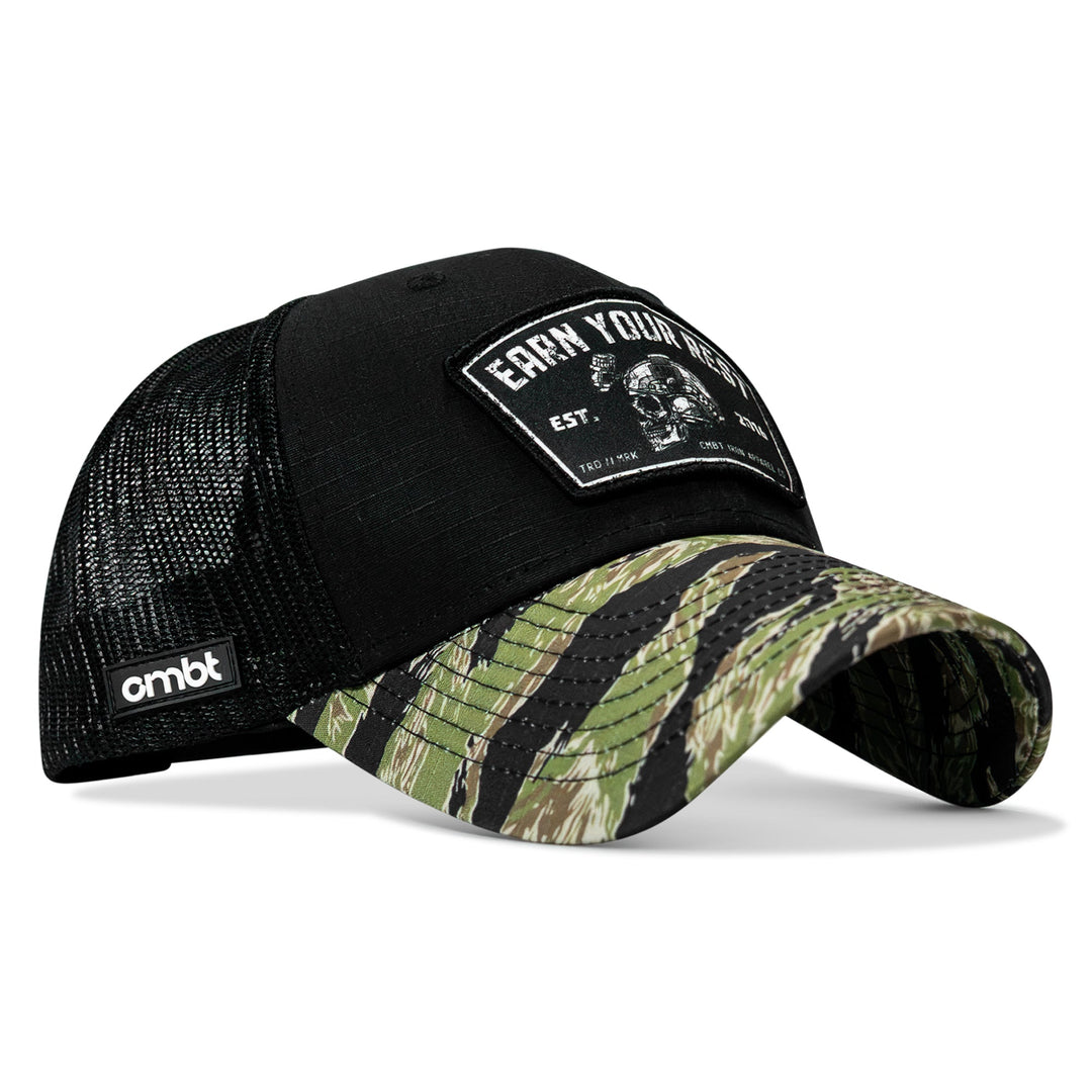 Earn Your Rest Patch Original Ripstop Snapback Hat