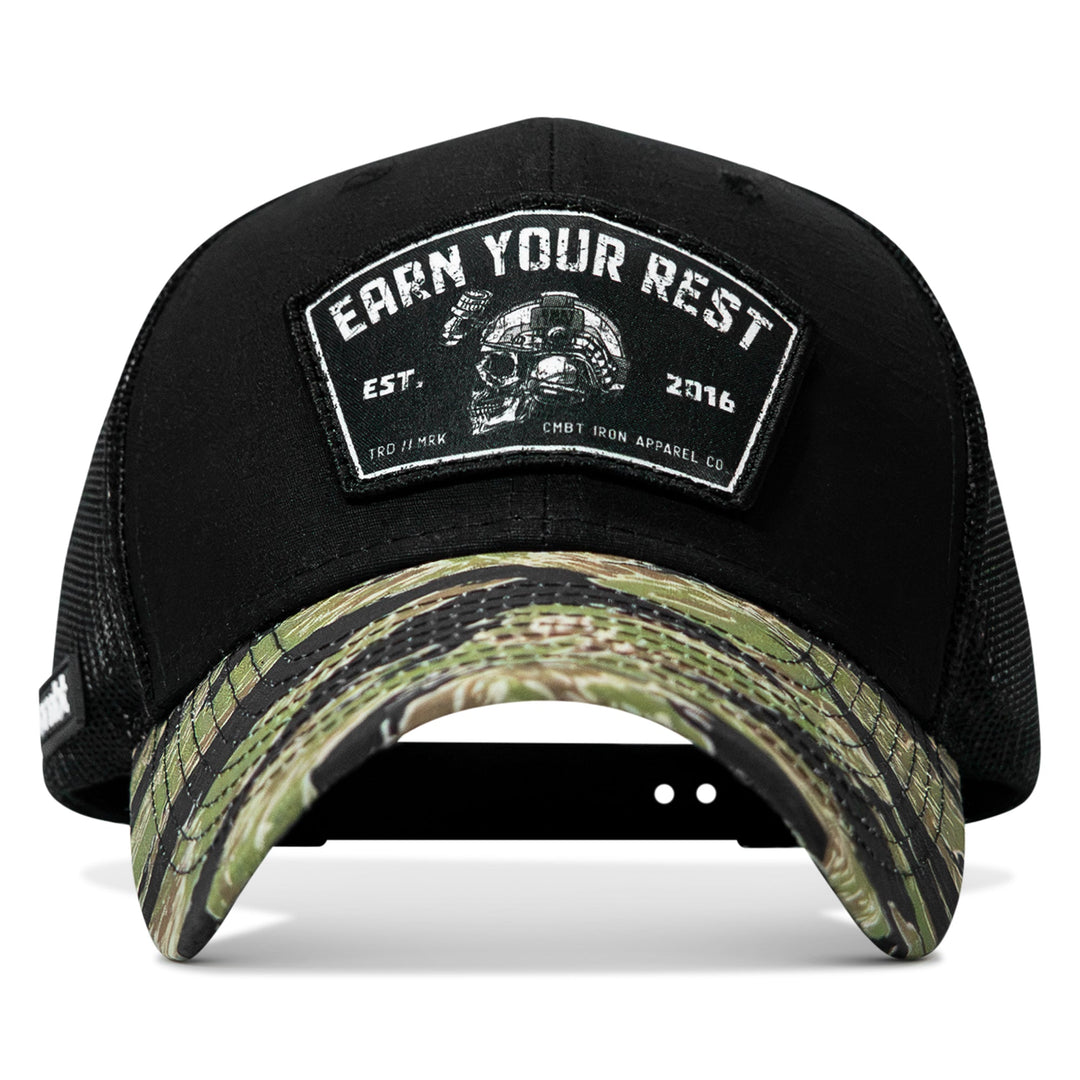 Earn Your Rest Patch Original Ripstop Snapback Hat
