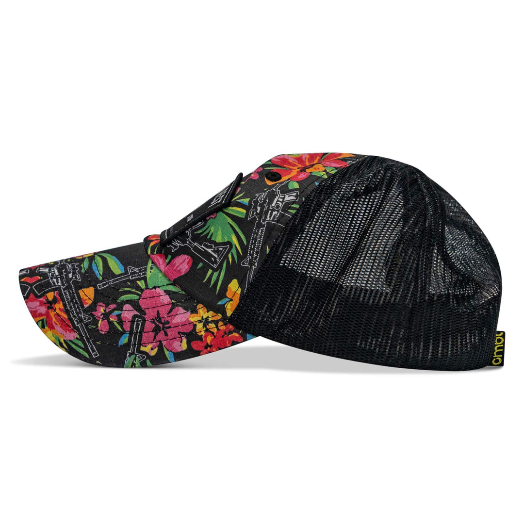 One Revolver Surfboards - Earn Your Rest Patch Tactical Ripstop Mesh Snapback Hat HEADWEAR