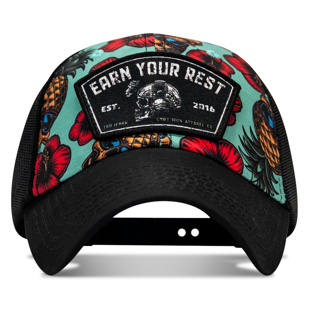 Earn Your Rest Patch Tactical Ripstop Mesh Snapback Hat