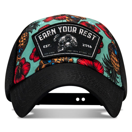 Earn Your Rest Patch Tactical Ripstop Mesh Snapback Hat