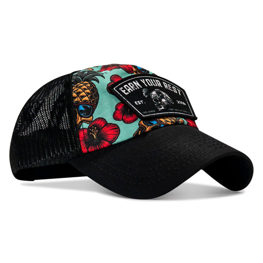 Earn Your Rest Patch Tactical Ripstop Mesh Snapback Hat