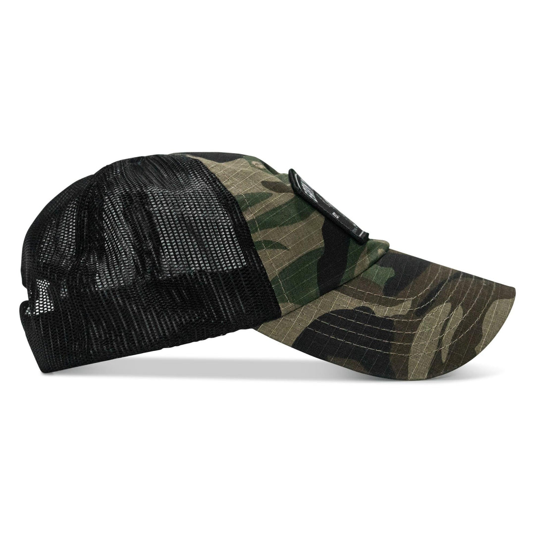 One Revolver Surfboards - Earn Your Rest Patch Tactical Ripstop Mesh Snapback Hat HEADWEAR