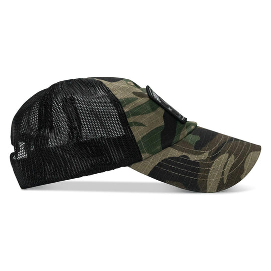 One Revolver Surfboards - Earn Your Rest Patch Tactical Ripstop Mesh Snapback Hat HEADWEAR