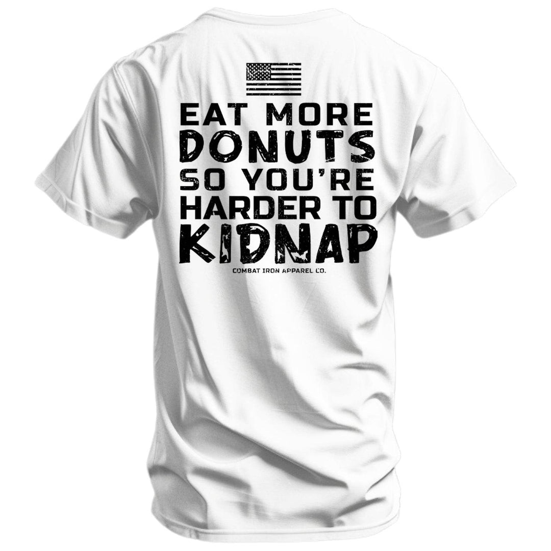 Eat More Donuts So You're Harder To Kidnap Men's T-Shirt - One Revolver Surfboards
