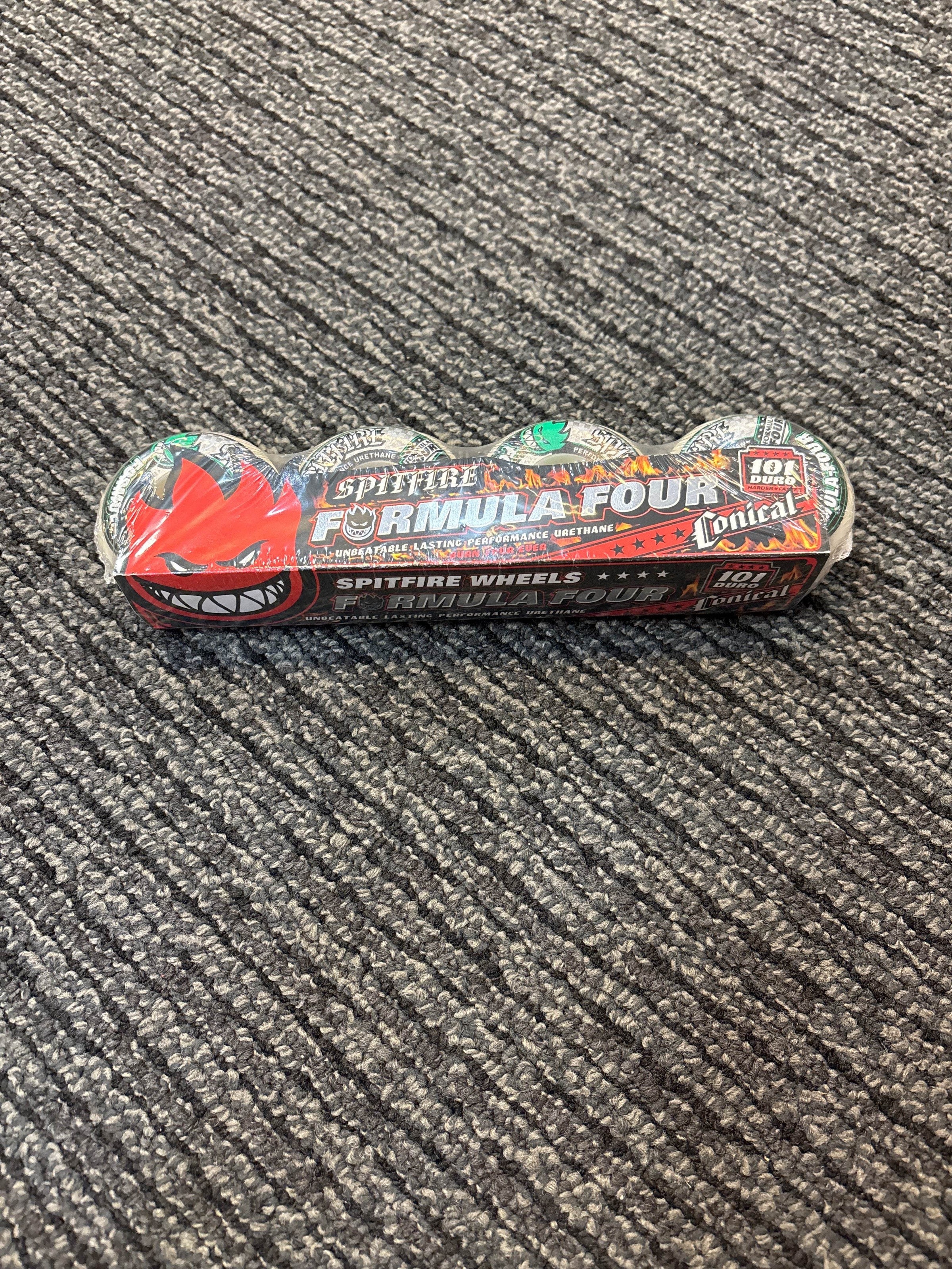 SpitFire F4 Conical 53mm 101a Skateboard Wheels - One Revolver Surfboards