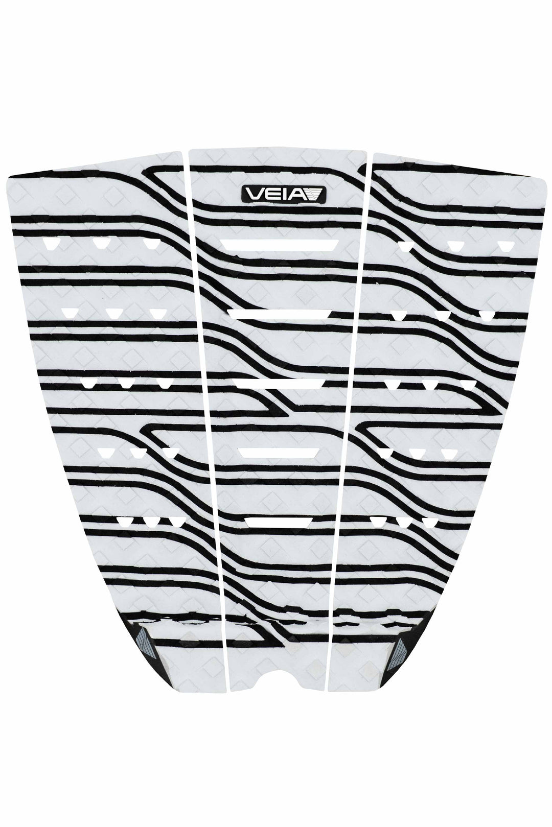 Explorer Waveform 3 Piece Round Tail Pad - Orbiter White