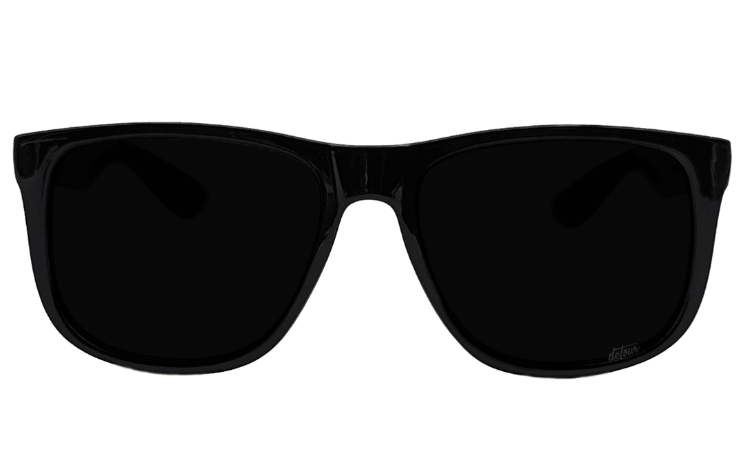 Eminence - Clean Black- Jet Black Lens Polarized - One Revolver Surfboards