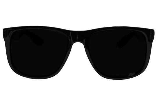 Eminence - Clean Black- Jet Black Lens Polarized - One Revolver Surfboards