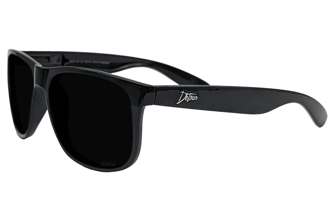 Eminence - Clean Black- Jet Black Lens Polarized - One Revolver Surfboards