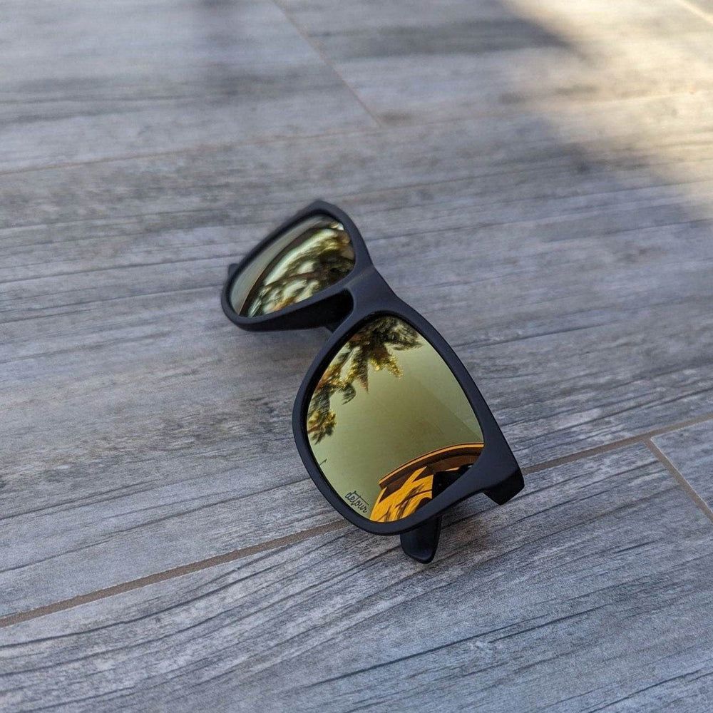 Eminence - Matte Black - 24K Gold Lens Polarized - One Revolver Surfboards