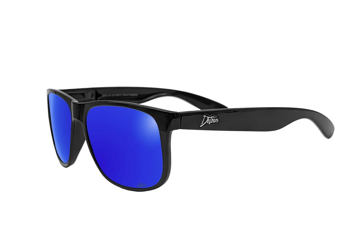 One Revolver Surfboards - Eminence - Clean Black- Deep Blue Lens Polarized Eminence