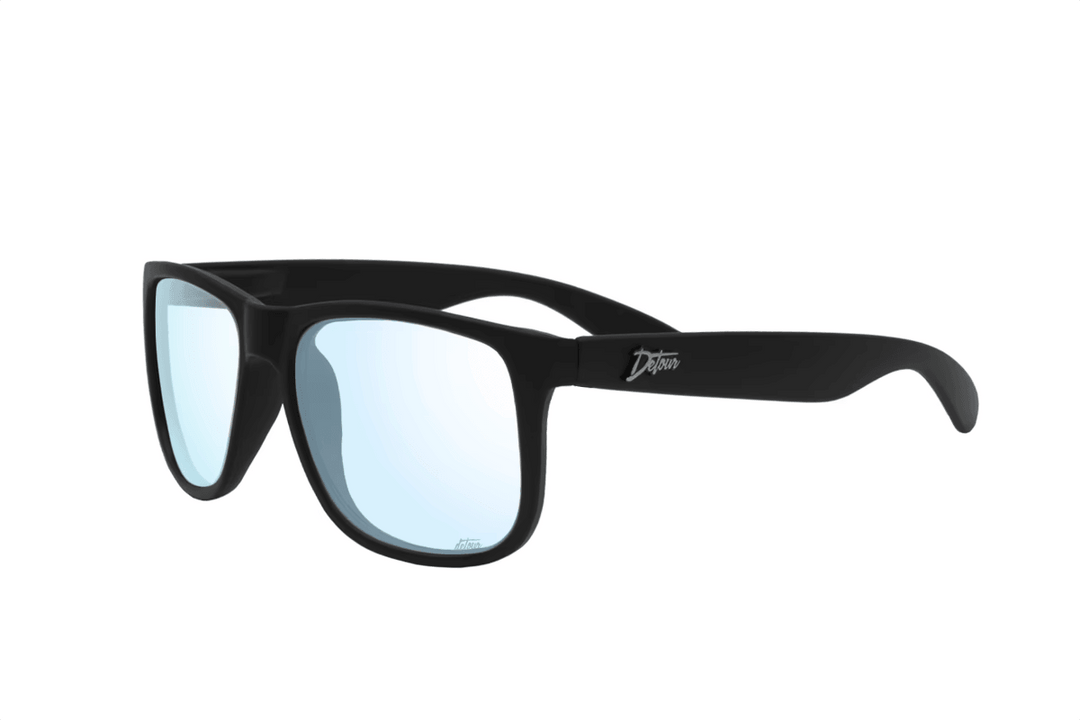 One Revolver Surfboards - Eminence - Matte Black - Blue Light Filters Eminence