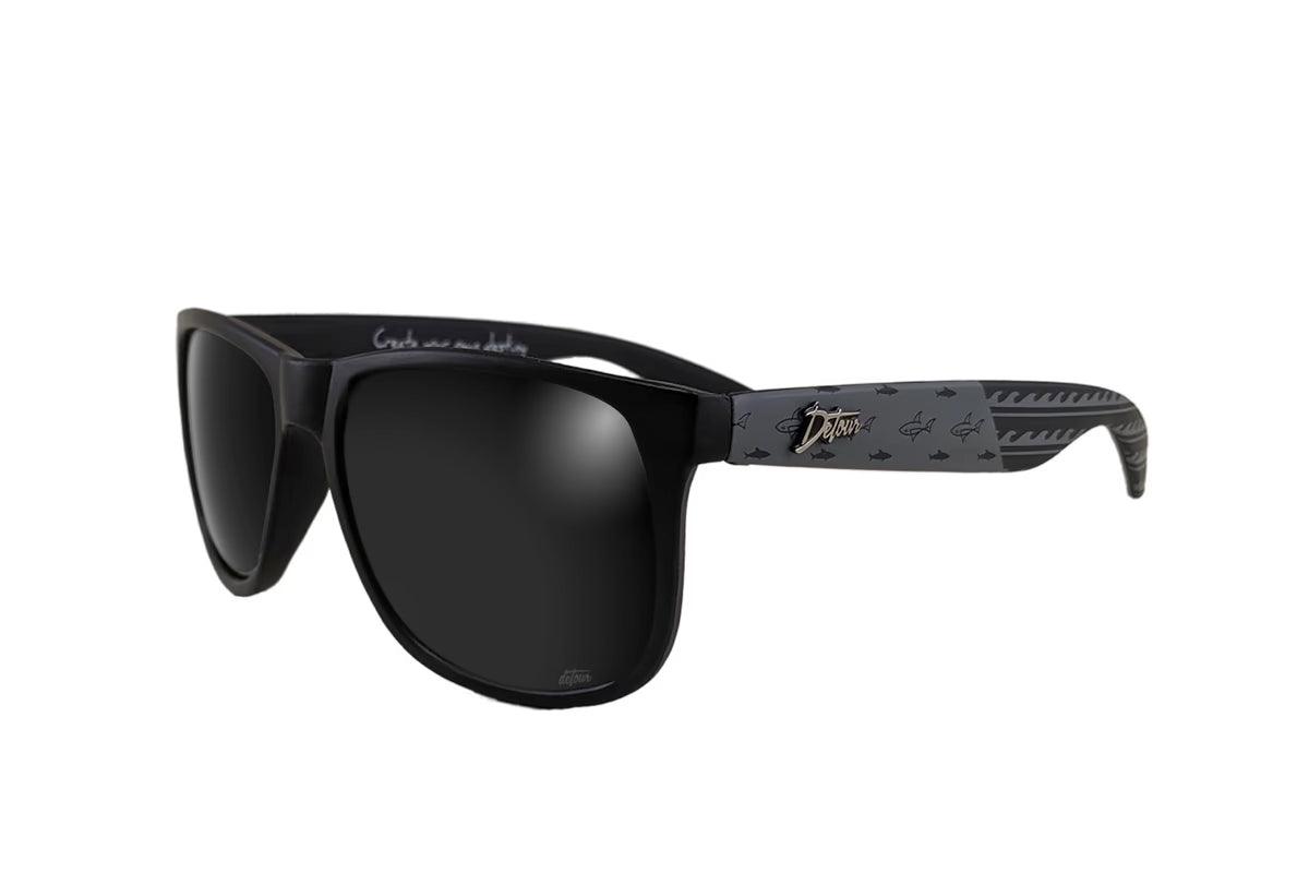 One Revolver Surfboards - Eminence - Sharks & Stripes Blackout - Jet Black Lens Polarized Eminence