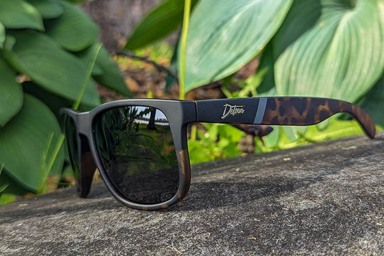 Eminence - Tortoise Fade - Jet Black Polarized Lens - One Revolver Surfboards